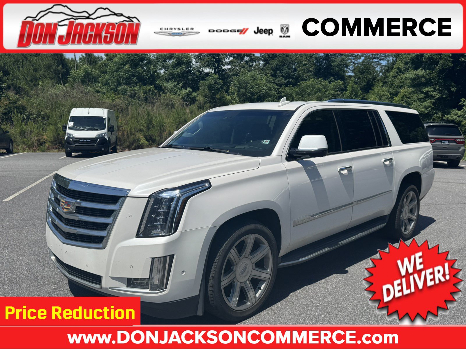 Used 2017 Cadillac Escalade ESV Luxury AWD/4WD image 1