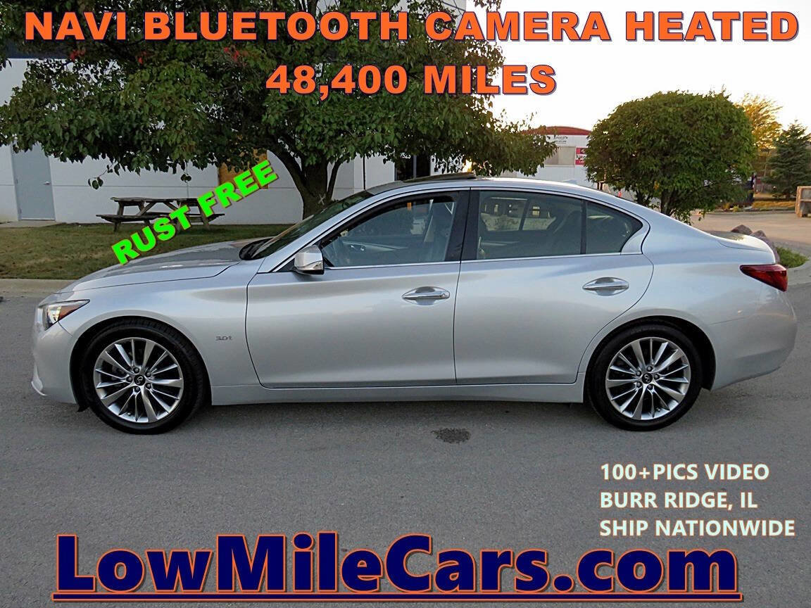 Used 2019 INFINITI Q50 Luxe w/ Essential Package (3.0T Luxe) image 12