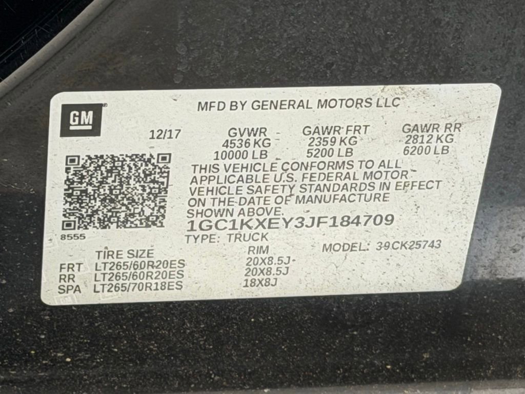 Used 2018 Chevrolet Silverado 2500 High Country w/ Duramax Plus Package image 27