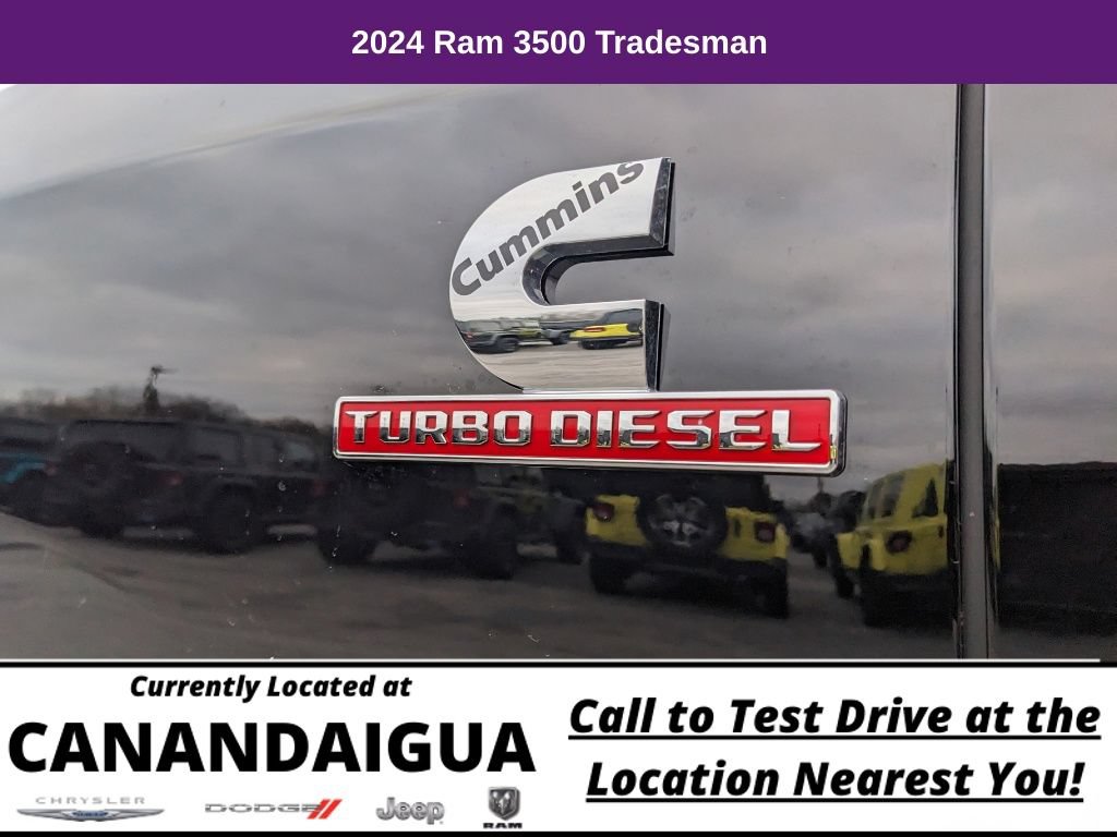 New 2024 RAM 3500 Tradesman w/ Chrome Appearance Group AWD/4WD image 11