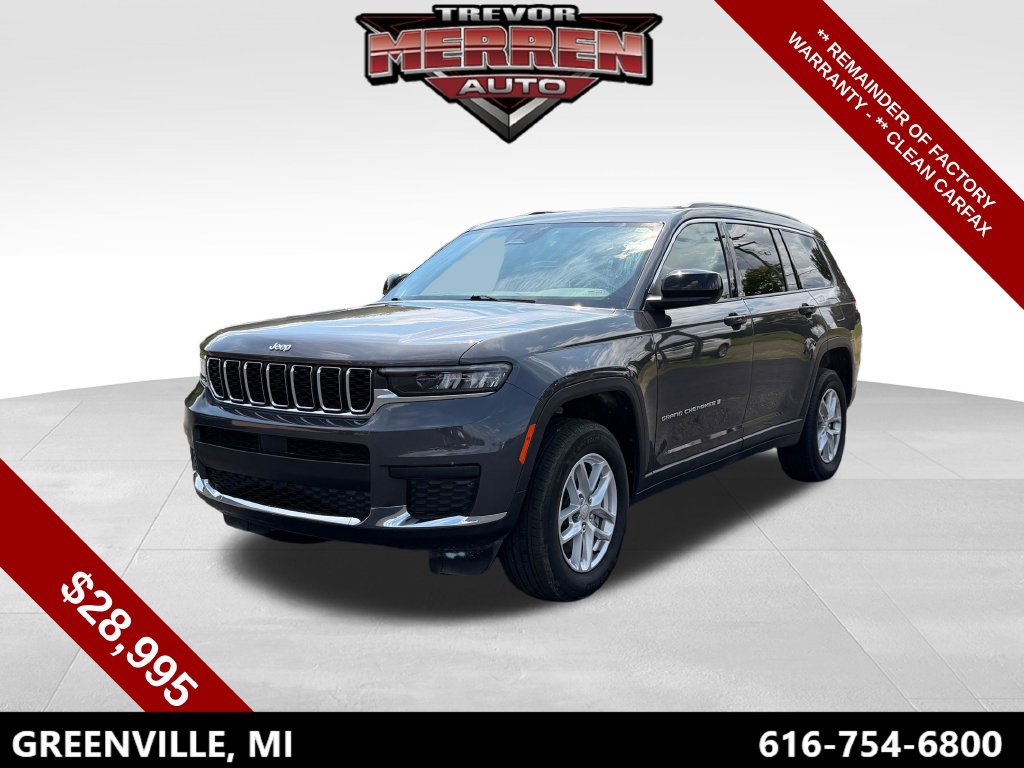 Used 2024 Jeep Grand Cherokee L Laredo w/ Luxury Tech Group I AWD/4WD 360° Tour