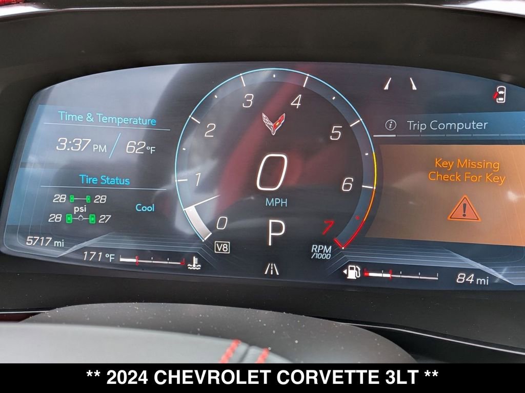 Used 2024 Chevrolet Corvette Stingray Premium Conv w/ Battery Protection Package RWD image 18