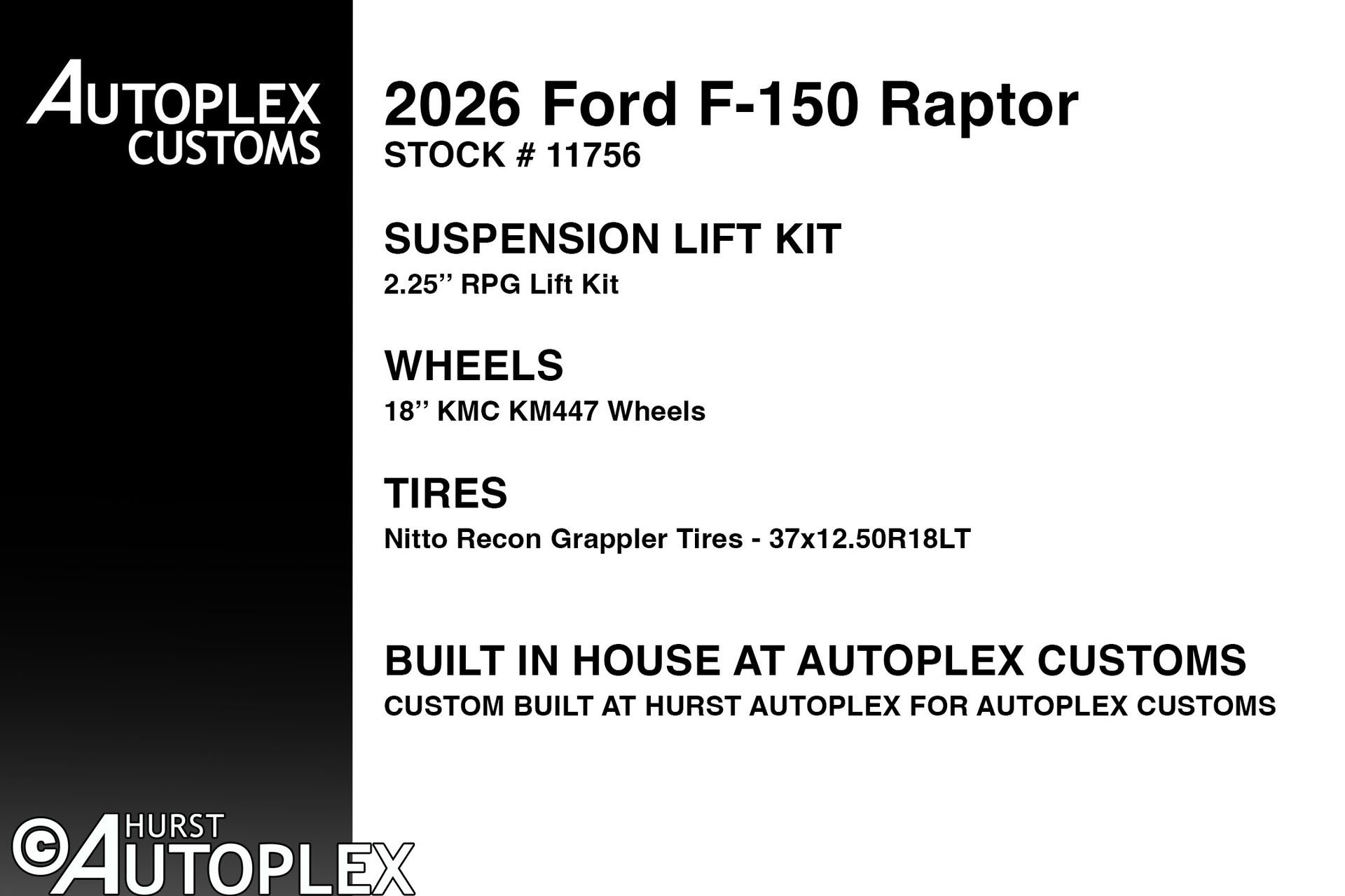 Used 2026 Ford F150 Raptor w/ Equipment Group 803A Raptor R image 2