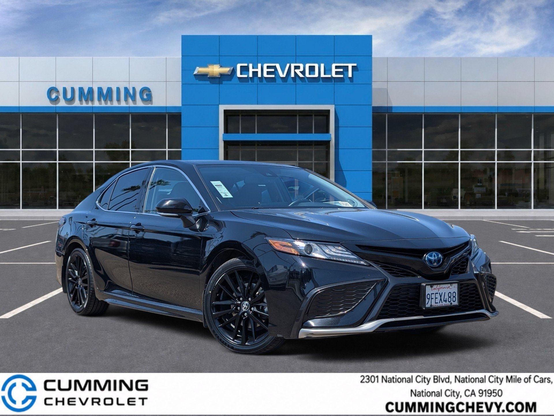 Used 2023 Toyota Camry XSE w/ Navigation Package FWD image 1