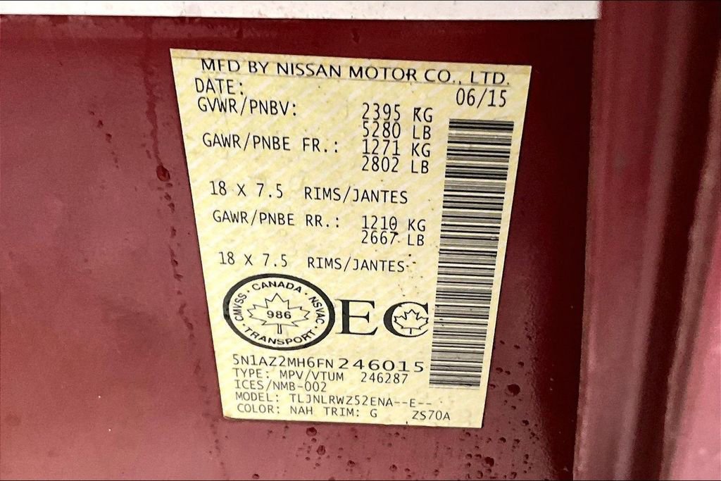 Used 2015 Nissan Murano SL image 18