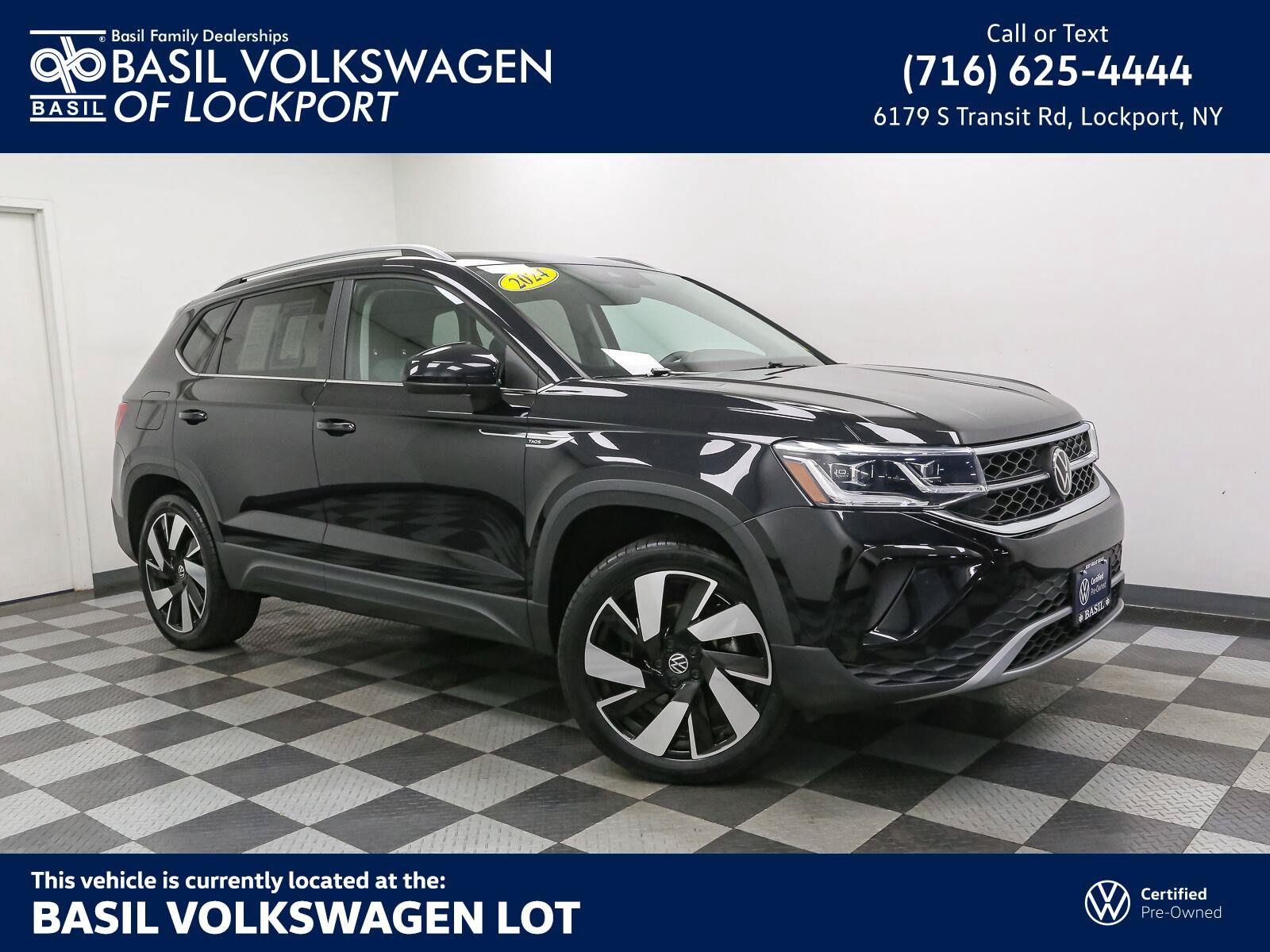 Certified 2024 Volkswagen Taos SEL AWD/4WD image 1