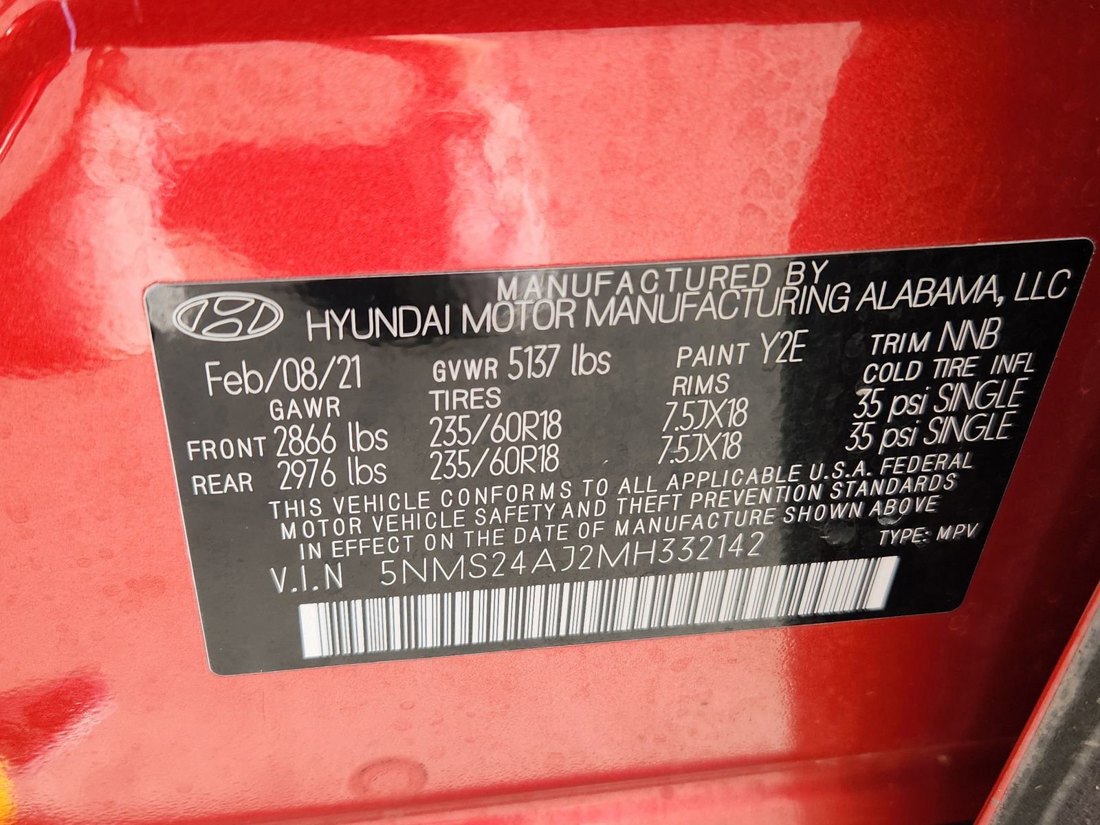 Used 2021 Hyundai Santa Fe SEL FWD image 19