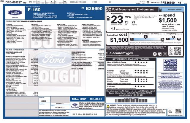 Used 2023 Ford F150 Lariat image 6