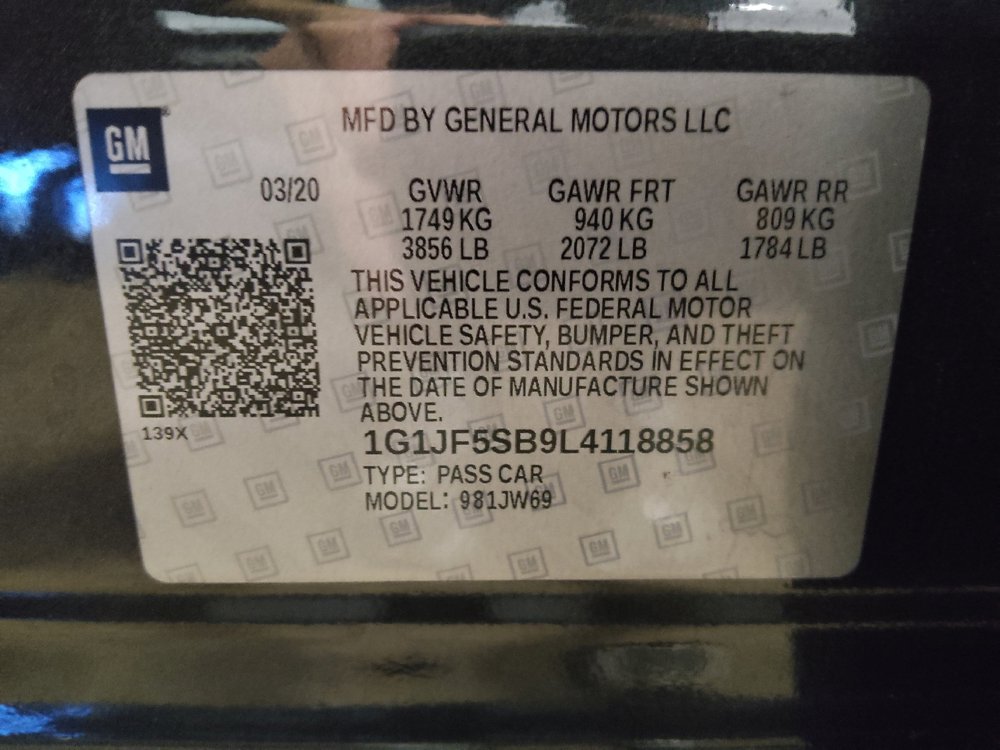 Used 2020 Chevrolet Sonic Premier image 33