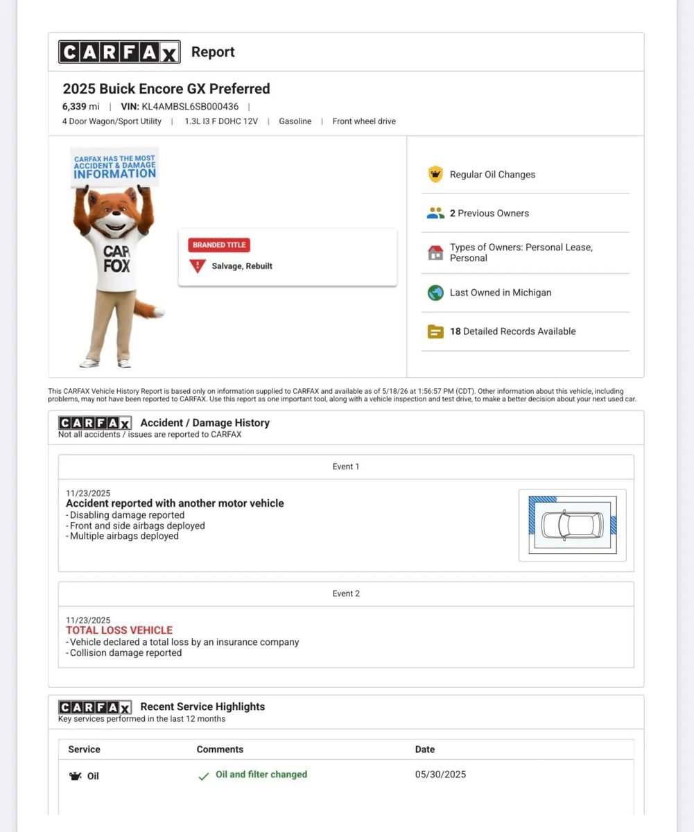 Used 2025 Buick Encore GX Preferred FWD image 55