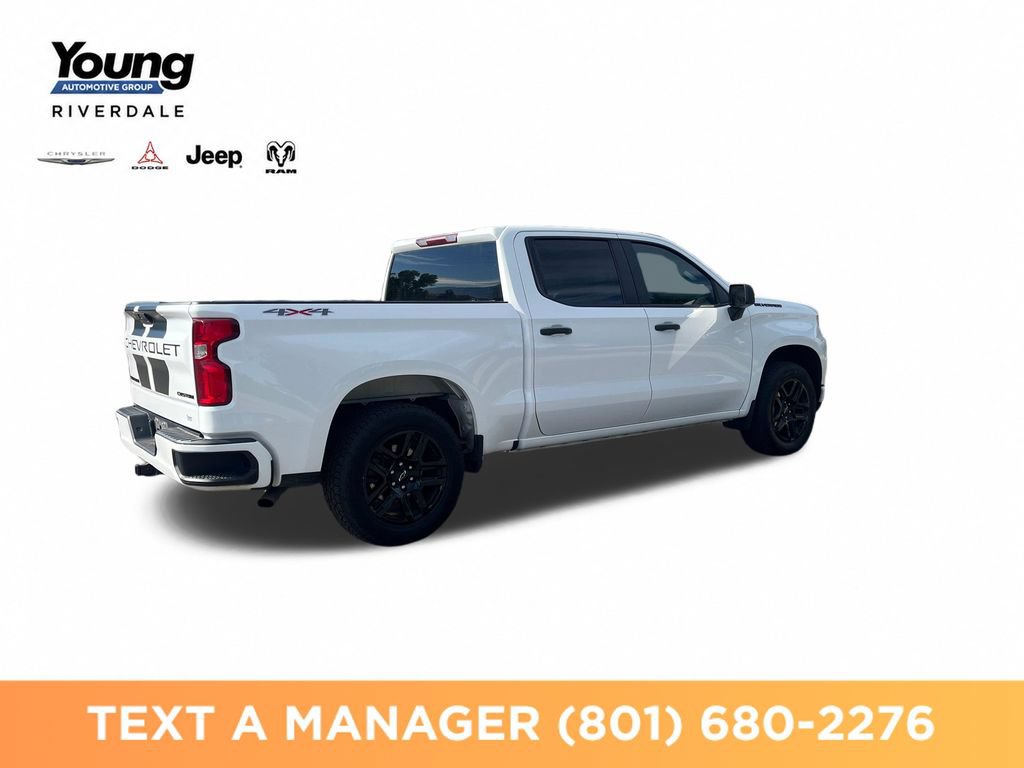 Used 2022 Chevrolet Silverado 1500 Custom w/ Rally Edition AWD/4WD image 5