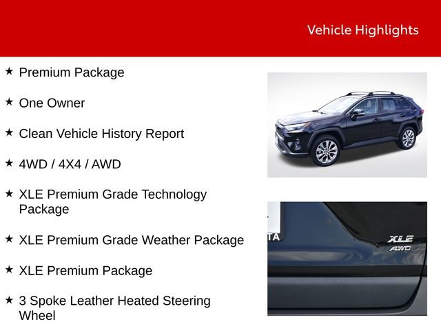 Used 2023 Toyota RAV4 XLE Premium AWD/4WD image 9