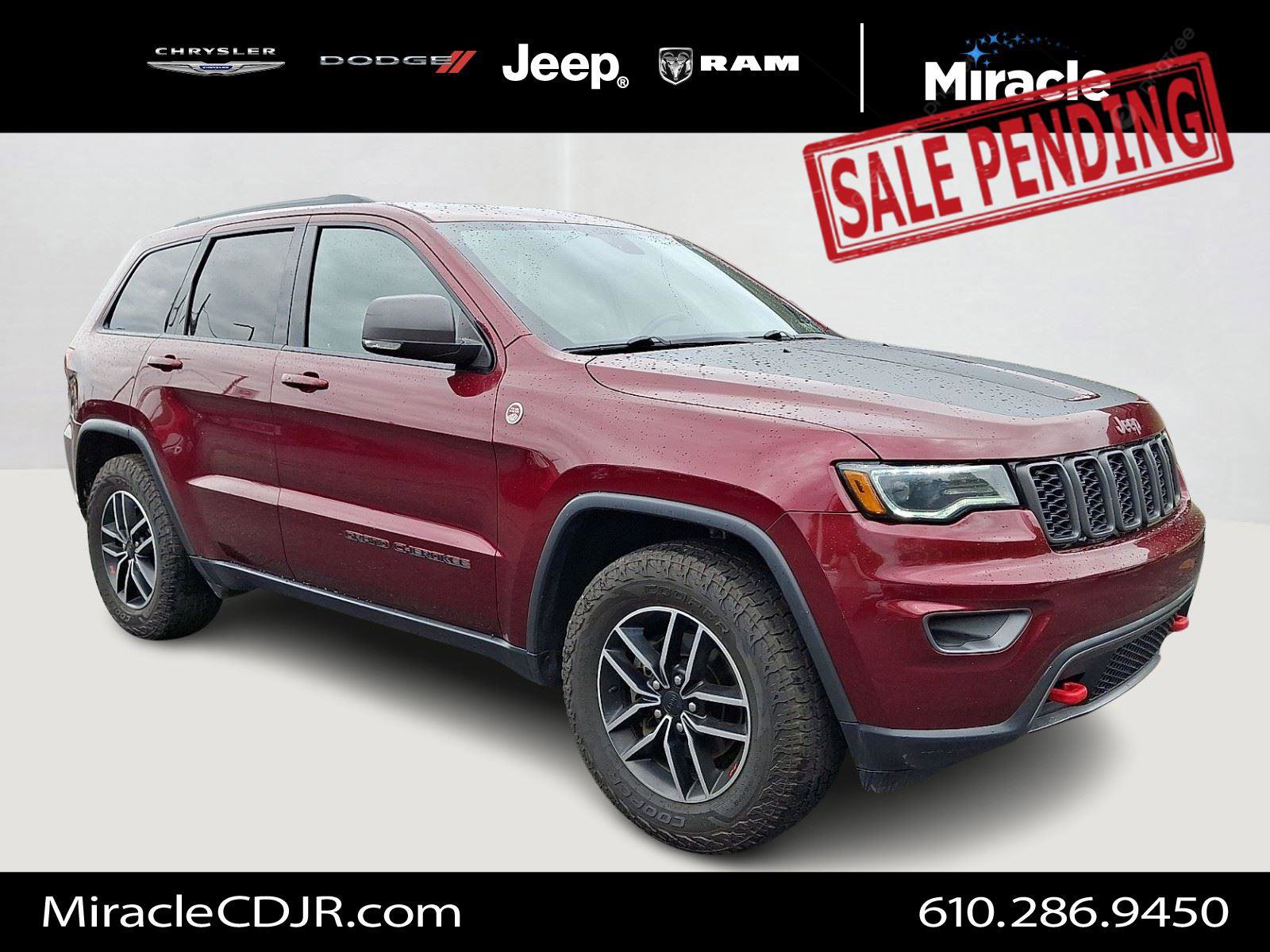 Used 2019 Jeep Grand Cherokee Trailhawk w/ Trailhawk Luxury Group AWD/4WD image 1