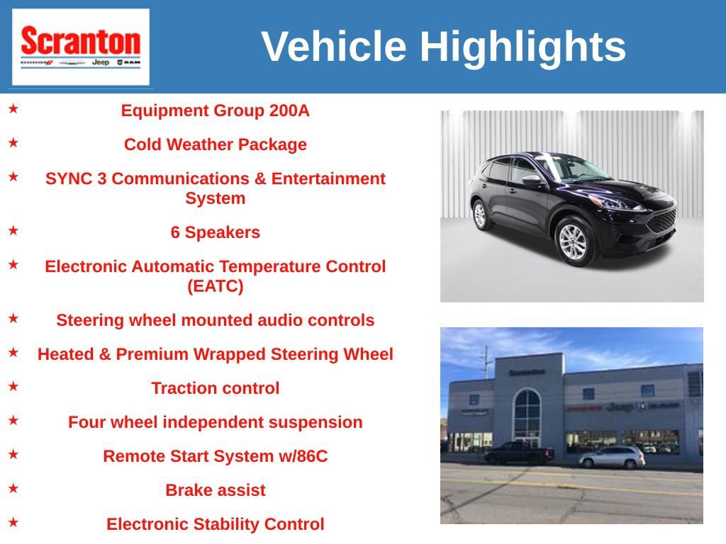 Used 2022 Ford Escape SE w/ Cold Weather Package image 6
