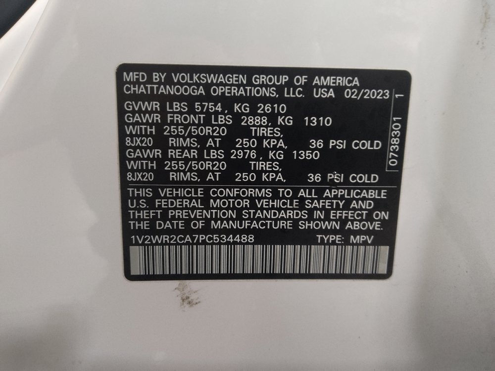 Used 2023 Volkswagen Atlas SE FWD image 33