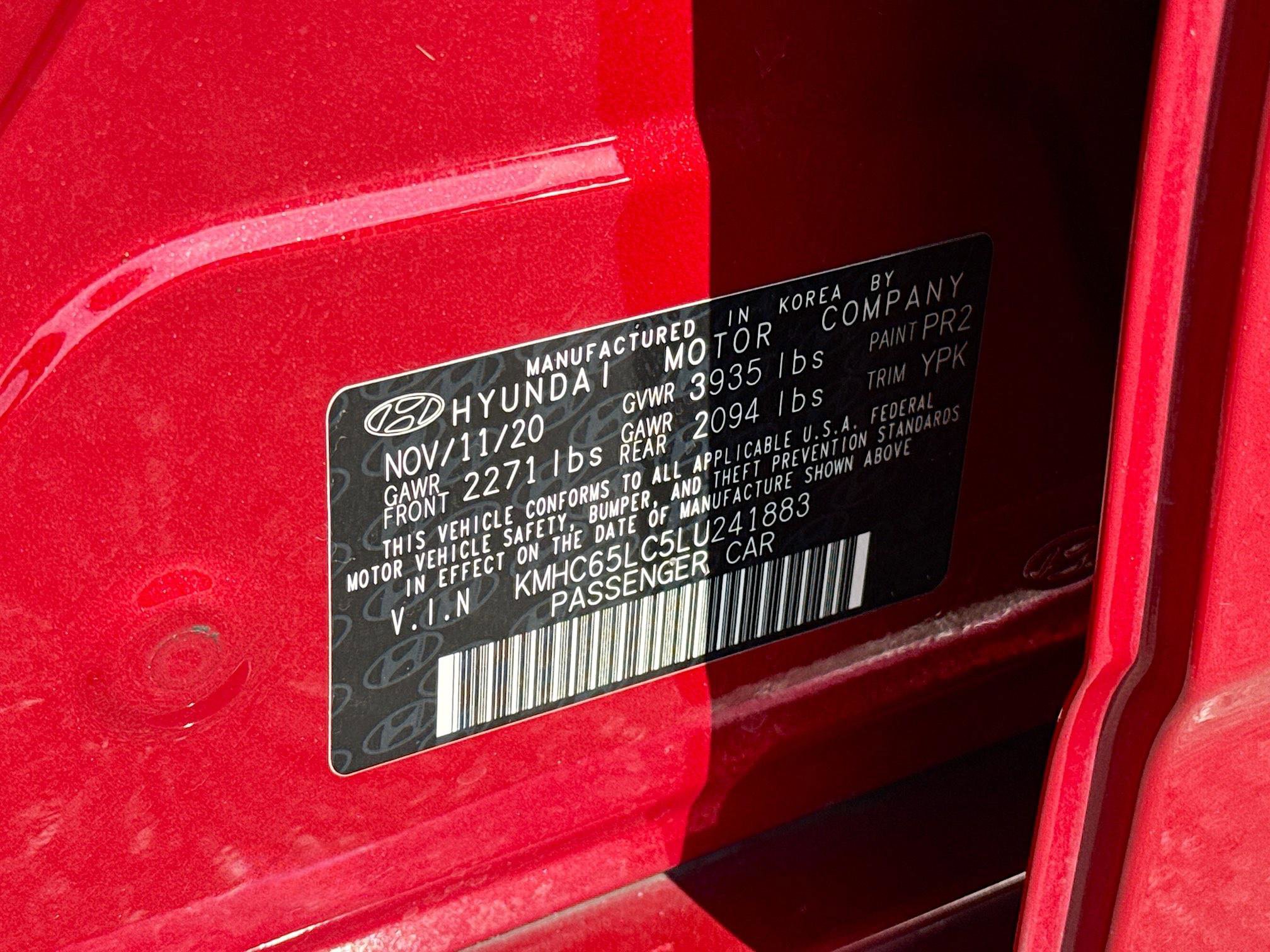 Used 2020 Hyundai Ioniq Blue image 40