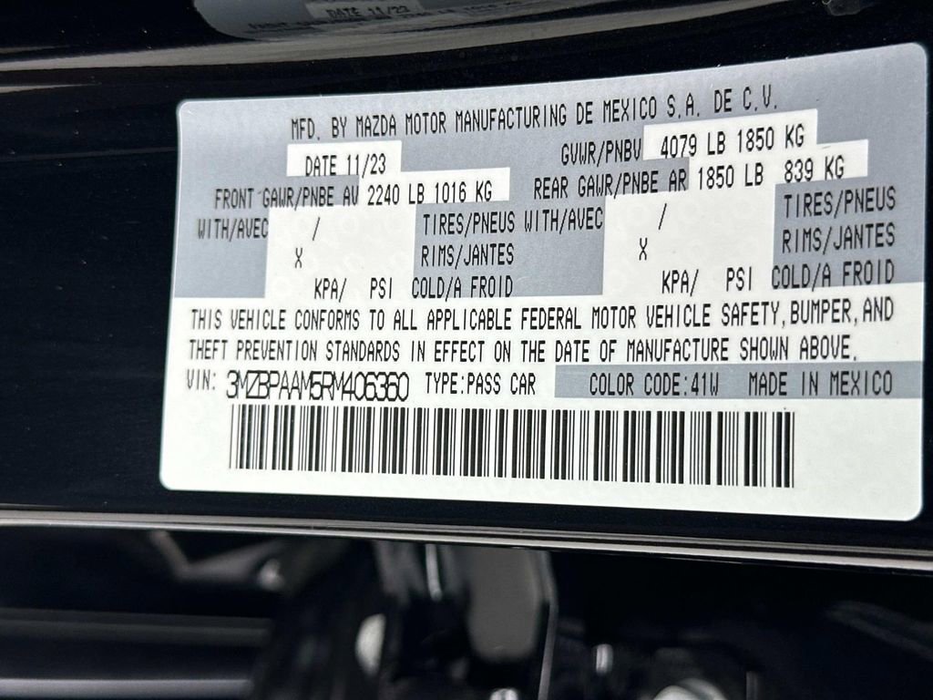 Certified 2024 MAZDA MAZDA3 s image 31