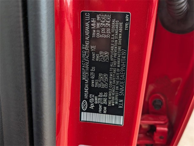 Used 2022 Hyundai Tucson Limited image 30