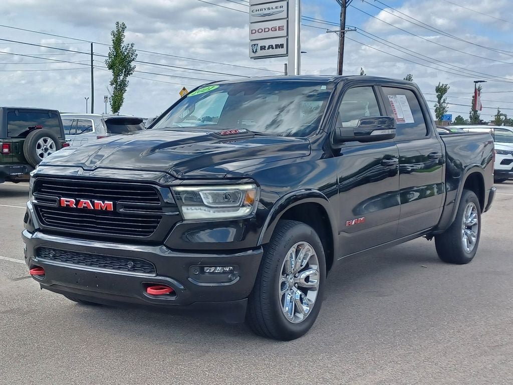Used 2021 RAM 1500 Laramie w/ Sport Appearance Package AWD/4WD image 2