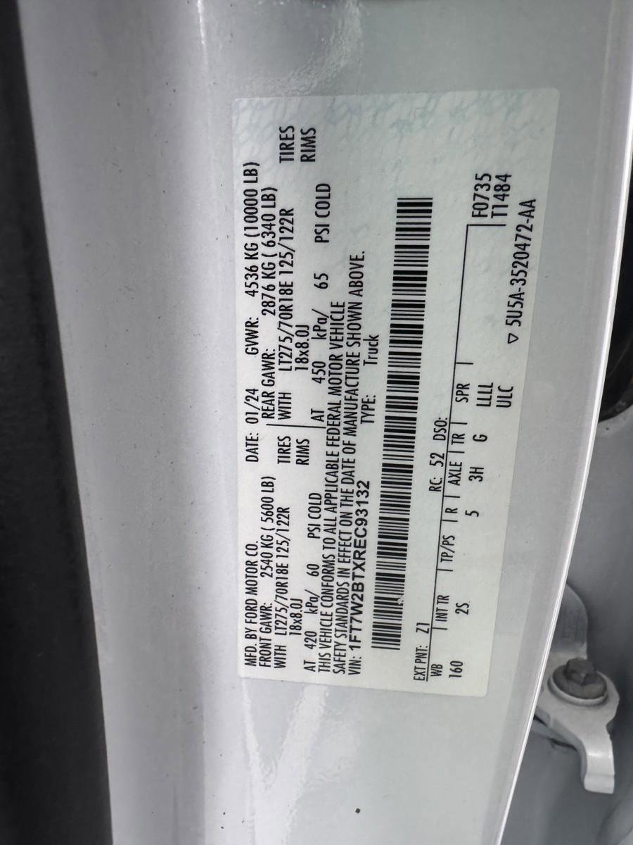 Used 2024 Ford F250 XLT w/ FX4 Off-Road Package image 45