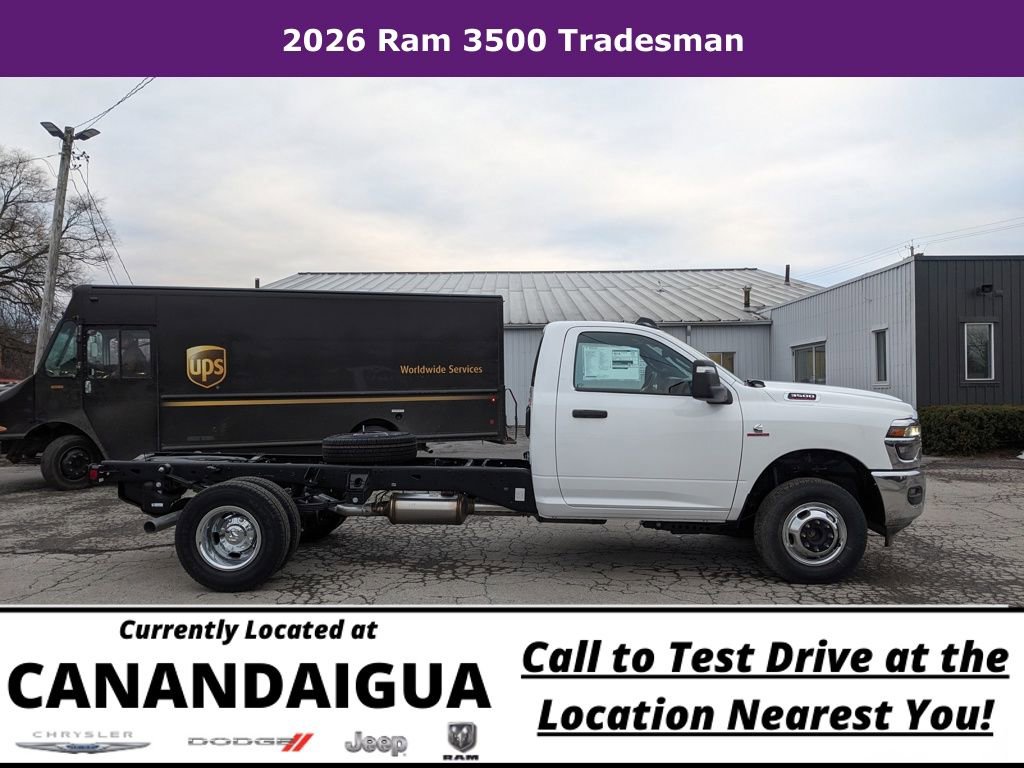 New 2026 RAM 3500 Tradesman w/ Chrome Appearance Group A AWD/4WD image 2