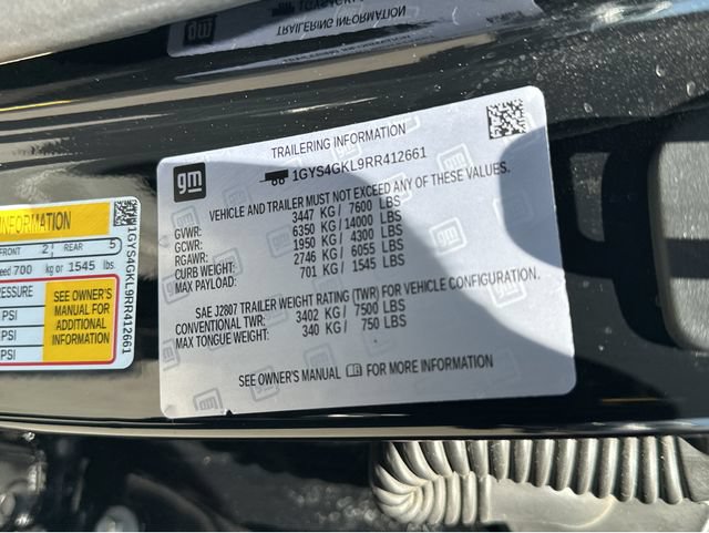 Certified 2024 Cadillac Escalade Sport Platinum w/ LPO, ONYX Package AWD/4WD image 37