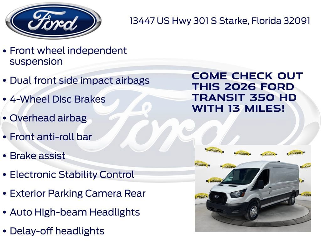 New 2026 Ford Transit 350 148 Medium Roof RWD image 25