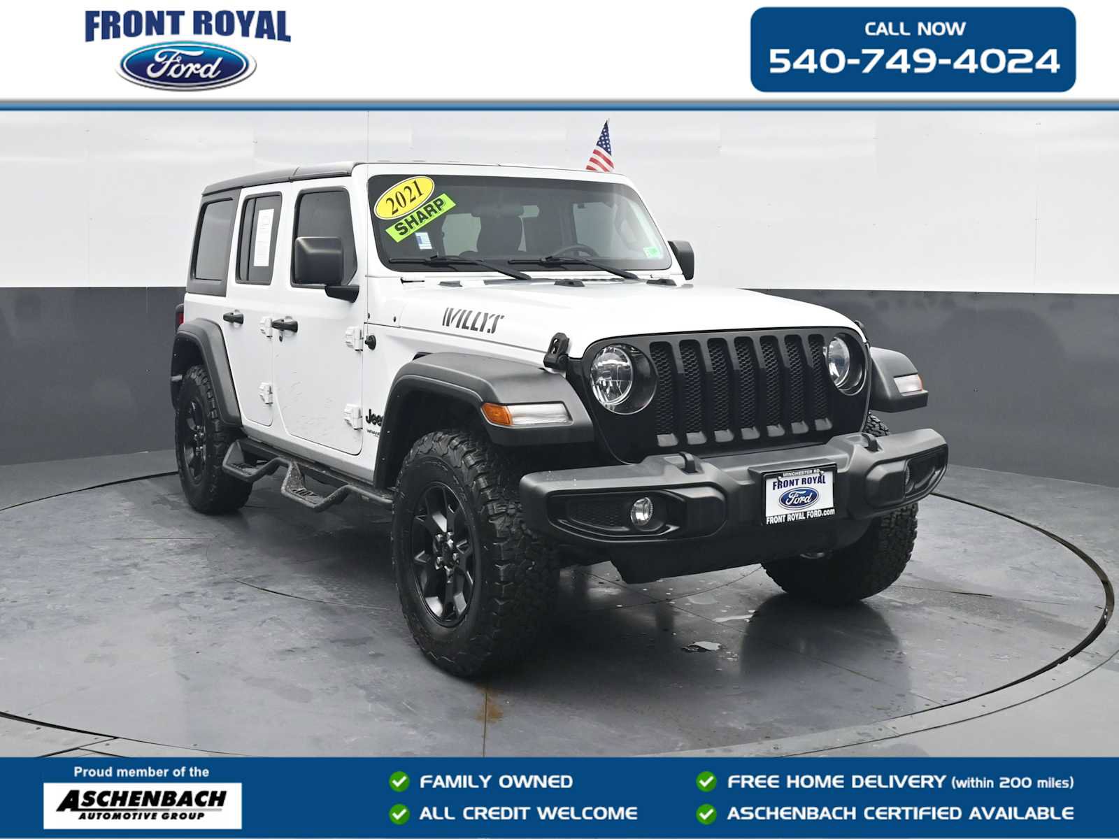 Used 2021 Jeep Wrangler Unlimited Sport