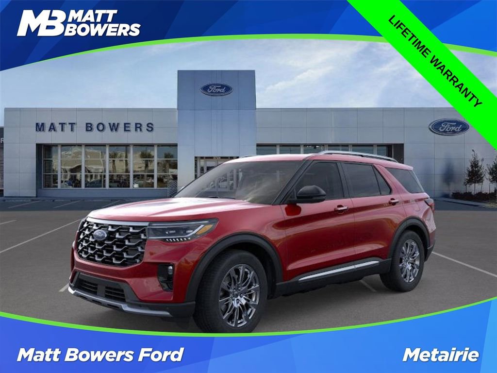 New 2025 Ford Explorer Platinum