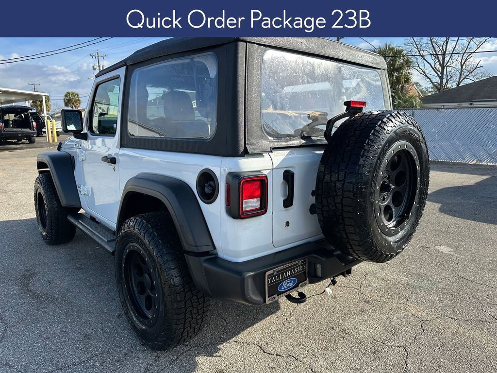 Used 2021 Jeep Wrangler Sport image 2