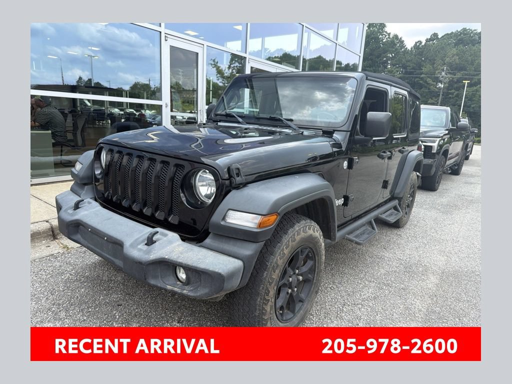 Used 2018 Jeep Wrangler Unlimited Sport S AWD/4WD image 1