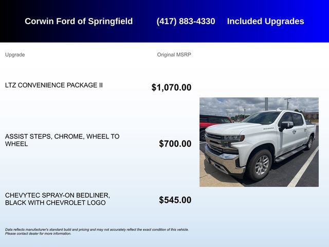 Used 2021 Chevrolet Silverado 1500 LTZ w/ LTZ Convenience Package II AWD/4WD image 5