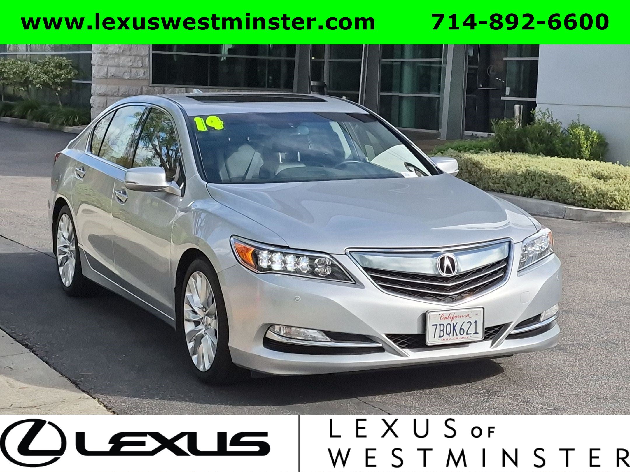 Used 2014 Acura RLX w/ Advance Package FWD image 3
