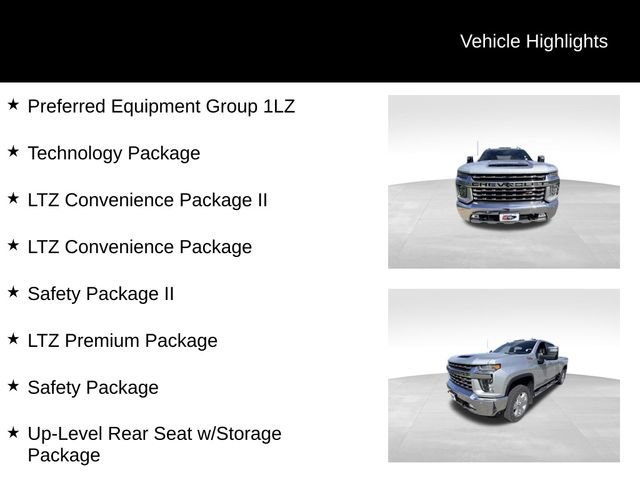 Used 2020 Chevrolet Silverado 2500 LTZ w/ LTZ Premium Package AWD/4WD image 12