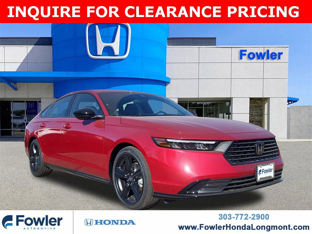 New 2025 Honda Accord Sport image 1