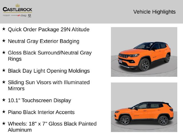 New 2026 Jeep Compass Latitude AWD/4WD image 2