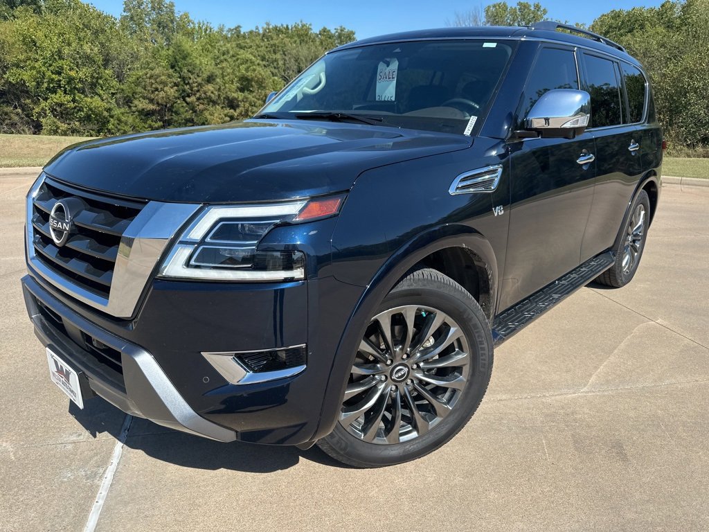 Used 2021 Nissan Armada Platinum w/ Captain's Chairs Package