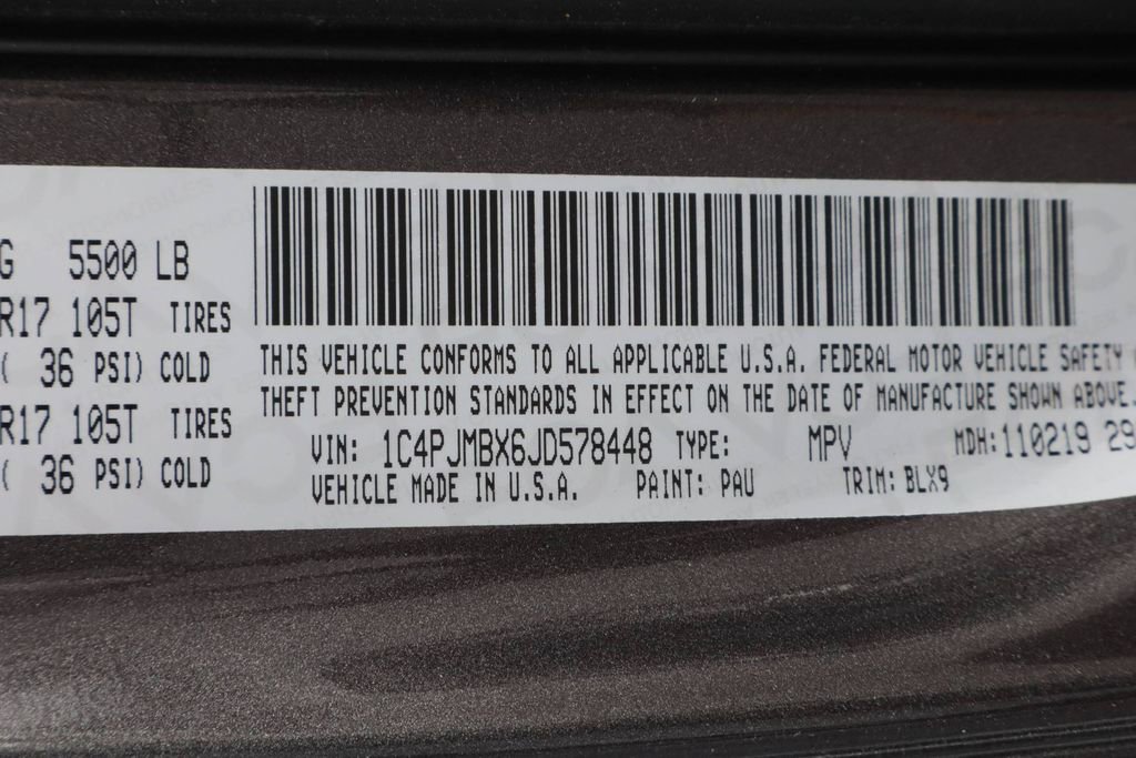 Used 2018 Jeep Cherokee Trailhawk w/ Quick Order Package 27L image 32