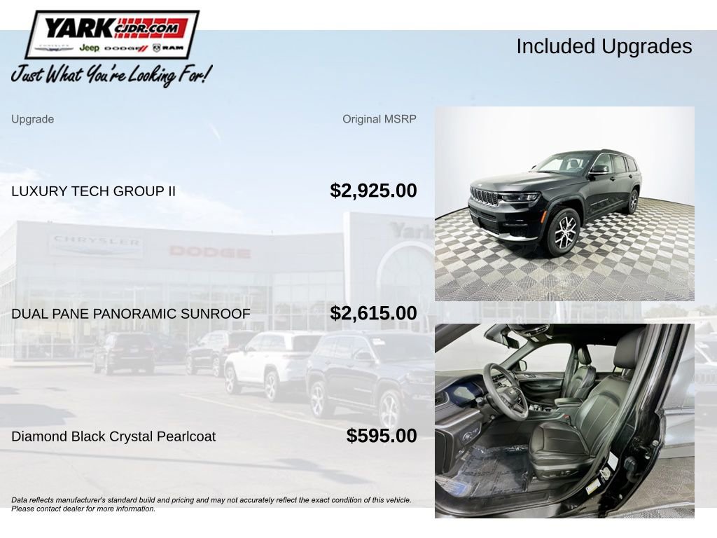 Certified 2024 Jeep Grand Cherokee L Limited w/ Luxury Tech Group II image 5