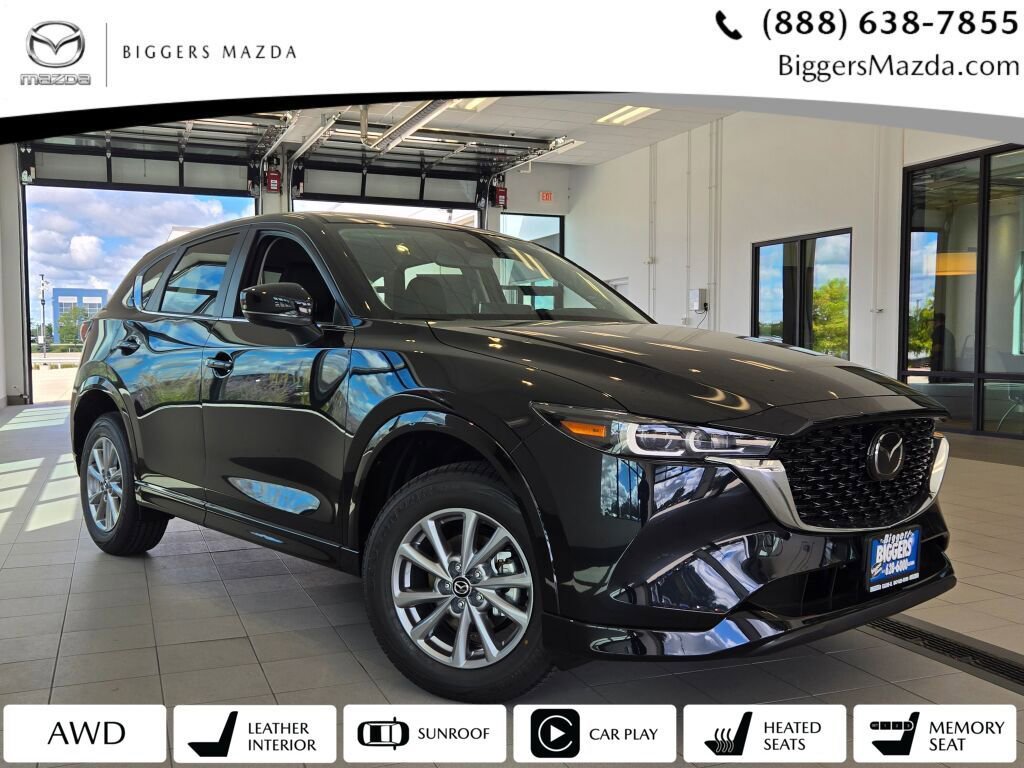 New 2025 MAZDA CX-5 AWD 2.5 S w/ Preferred Package