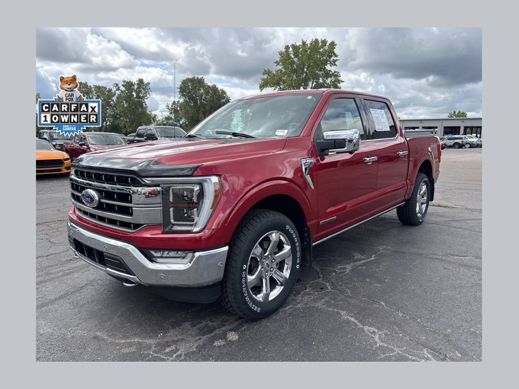 Used 2021 Ford F150 Lariat w/ Equipment Group 502A High AWD/4WD image 1