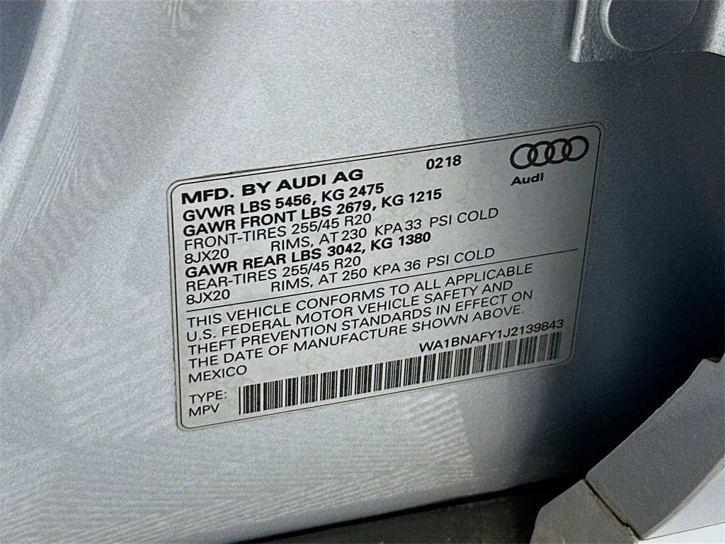 Used 2018 Audi Q5 2.0T Premium Plus w/ Premium Plus Package image 27