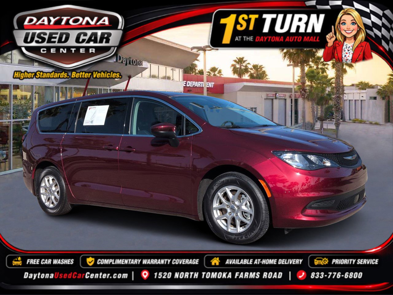Used 2023 Chrysler Voyager LX FWD image 1