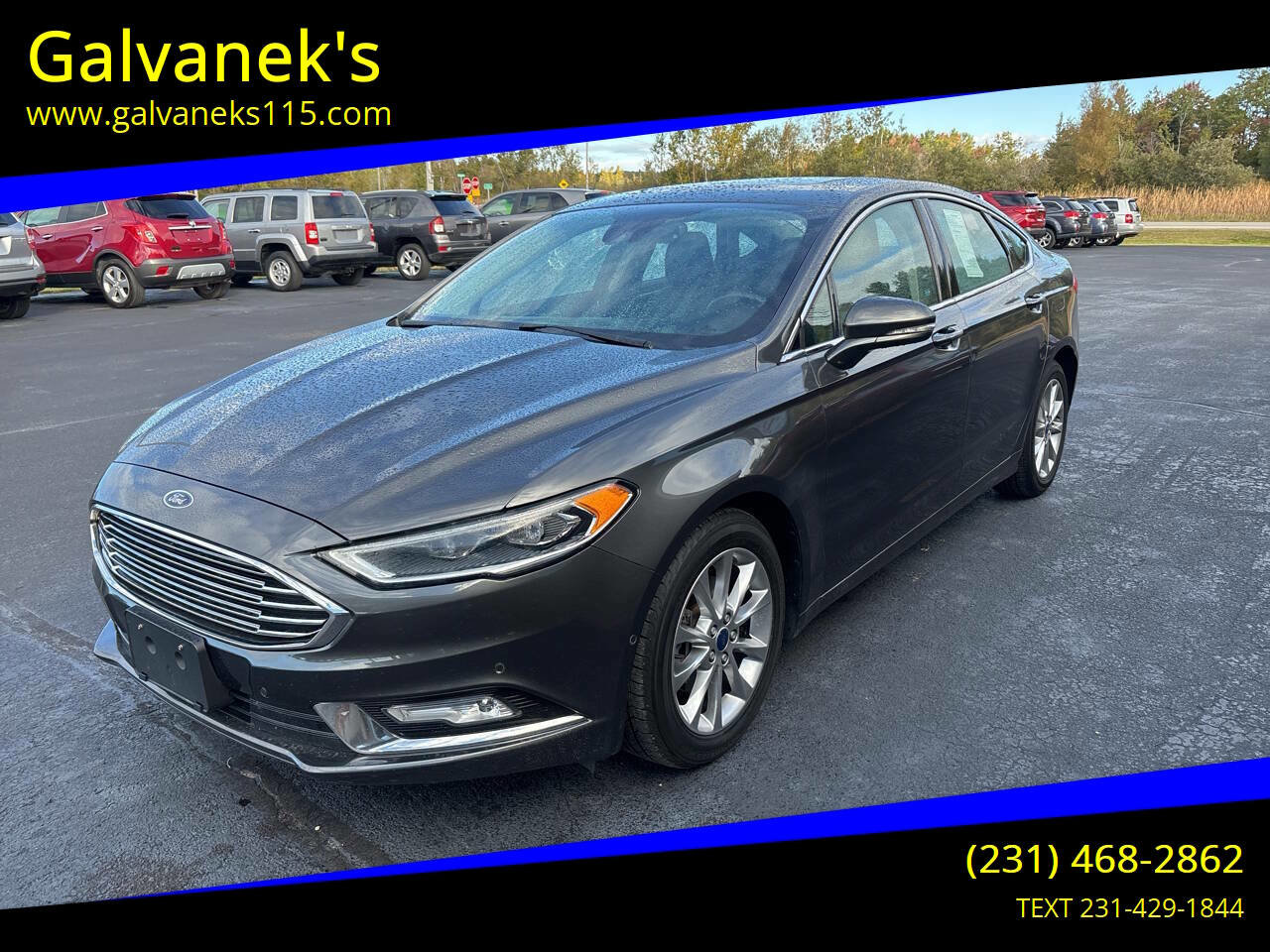 Used 2017 Ford Fusion SE w/ Fusion SE Technology Package image 1