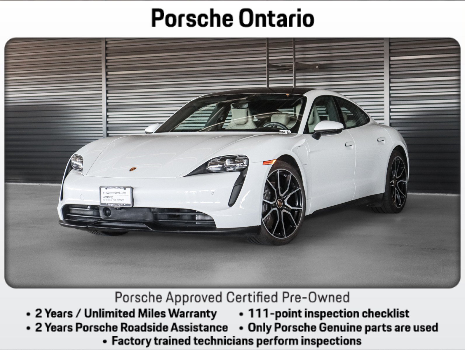 Certified 2023 Porsche Taycan RWD video 1