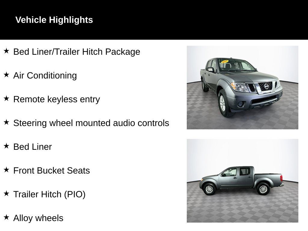 Used 2017 Nissan Frontier SV AWD/4WD image 2