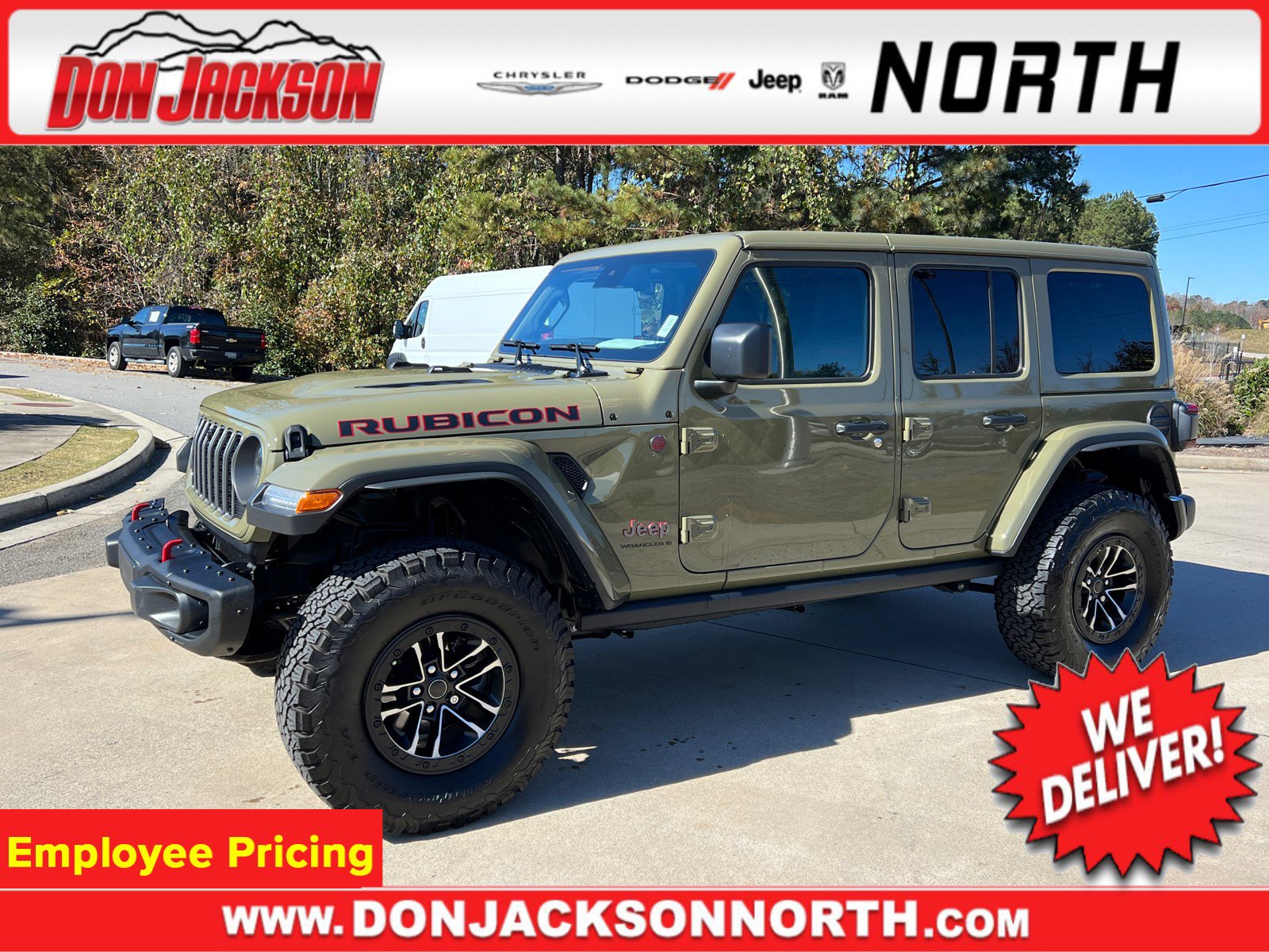 New 2025 Jeep Wrangler Unlimited Rubicon