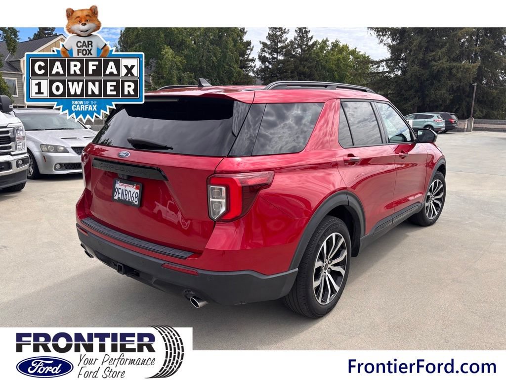 Used 2022 Ford Explorer ST-Line w/ Class IV Trailer Tow Package RWD image 6