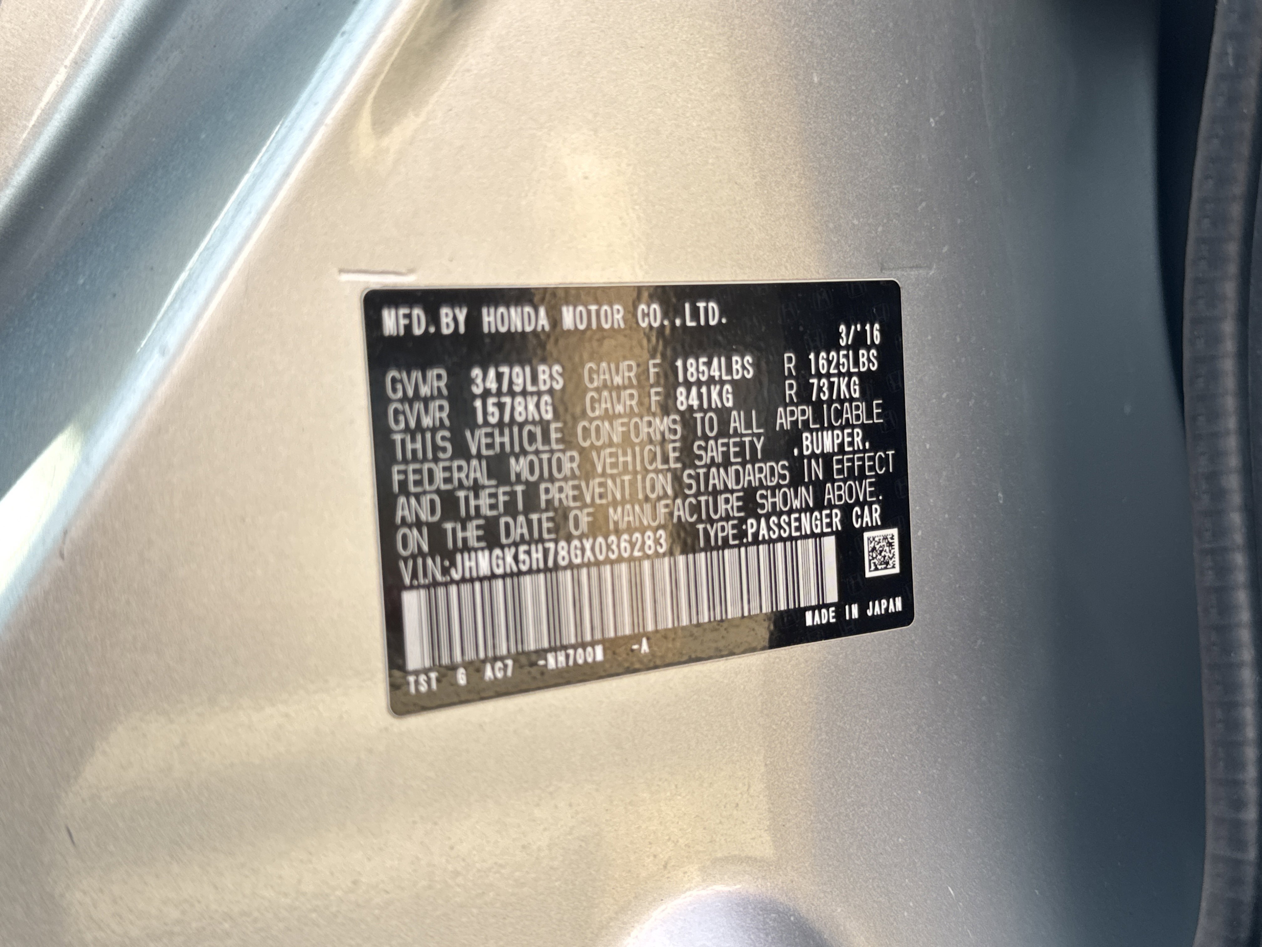 Used 2016 Honda Fit EX image 30