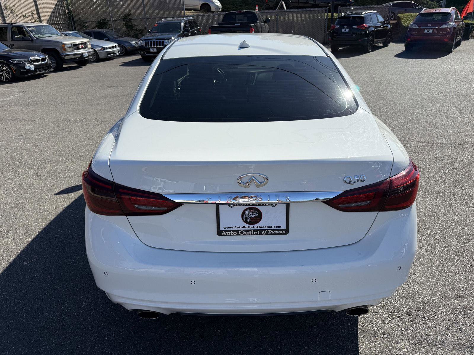 Used 2021 INFINITI Q50 Luxe image 10